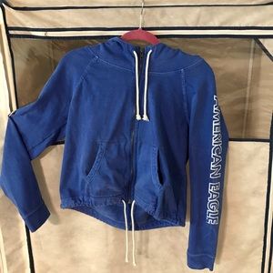 American eagle zip up hoodie